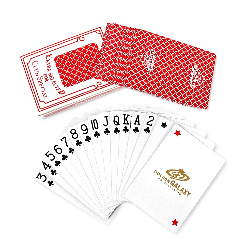 Wholesale/Supplier Cheap Promotional Personalized Custom Printing Front and Adult Board Games Playing Cards Poker