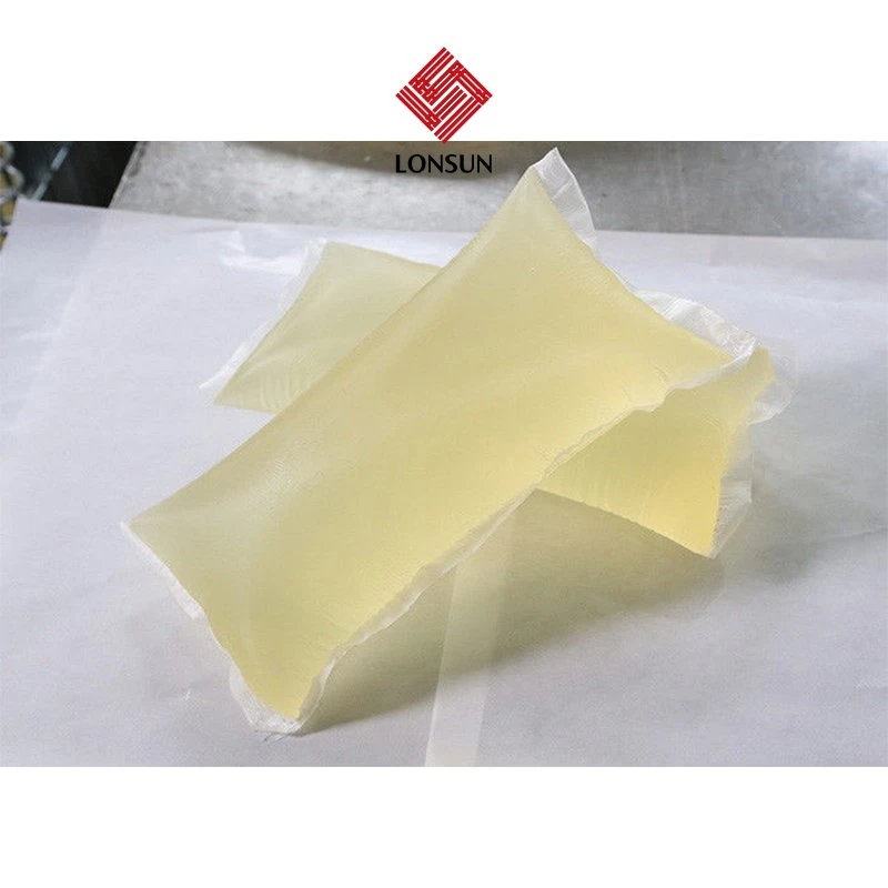 Transparent Hot Melt Elastic Glue Raw Materials for Baby Diaper