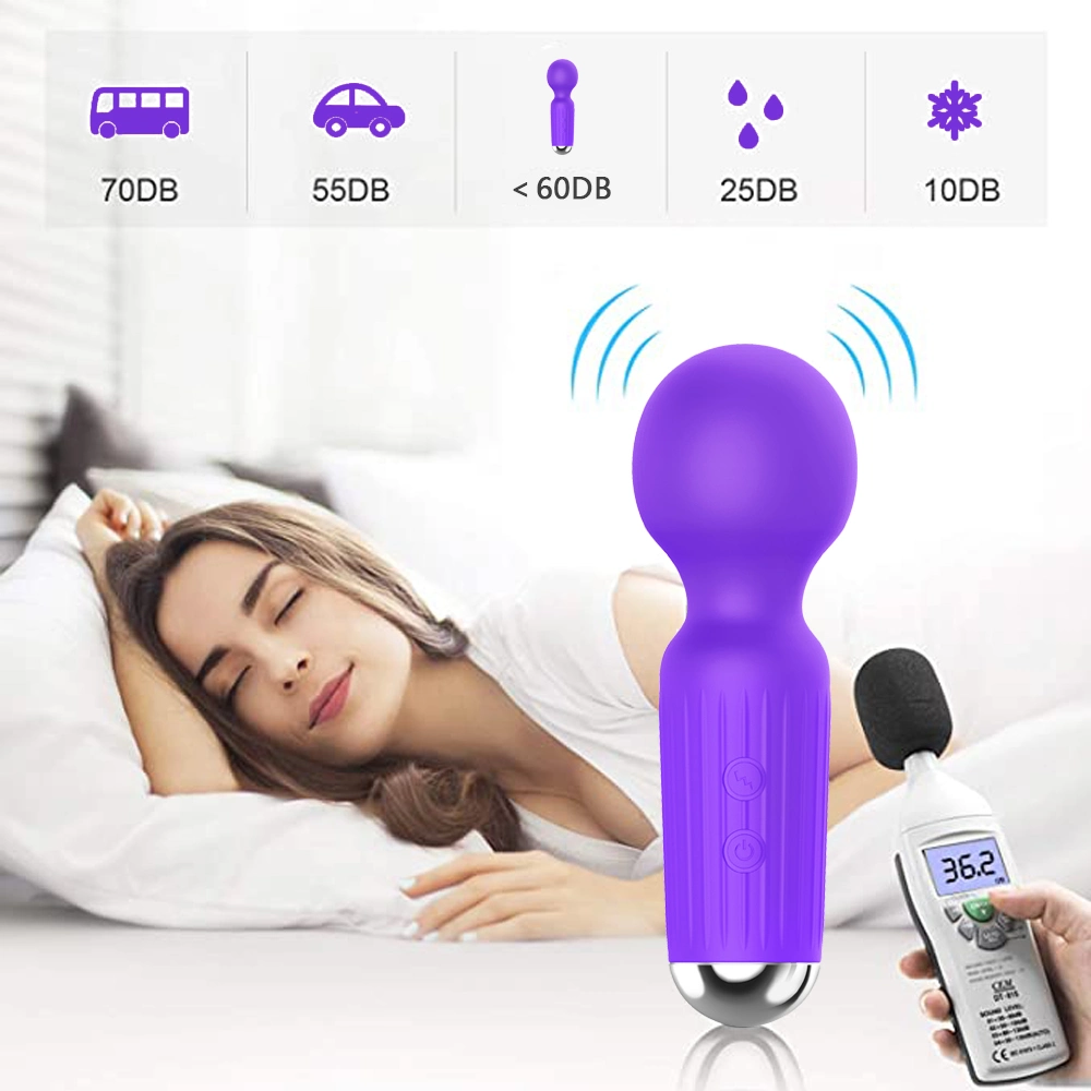 Wholesale/Supplier Lovely Dolphin AV Rod Strong Vibrator Wand Massage Sex Toy for Women