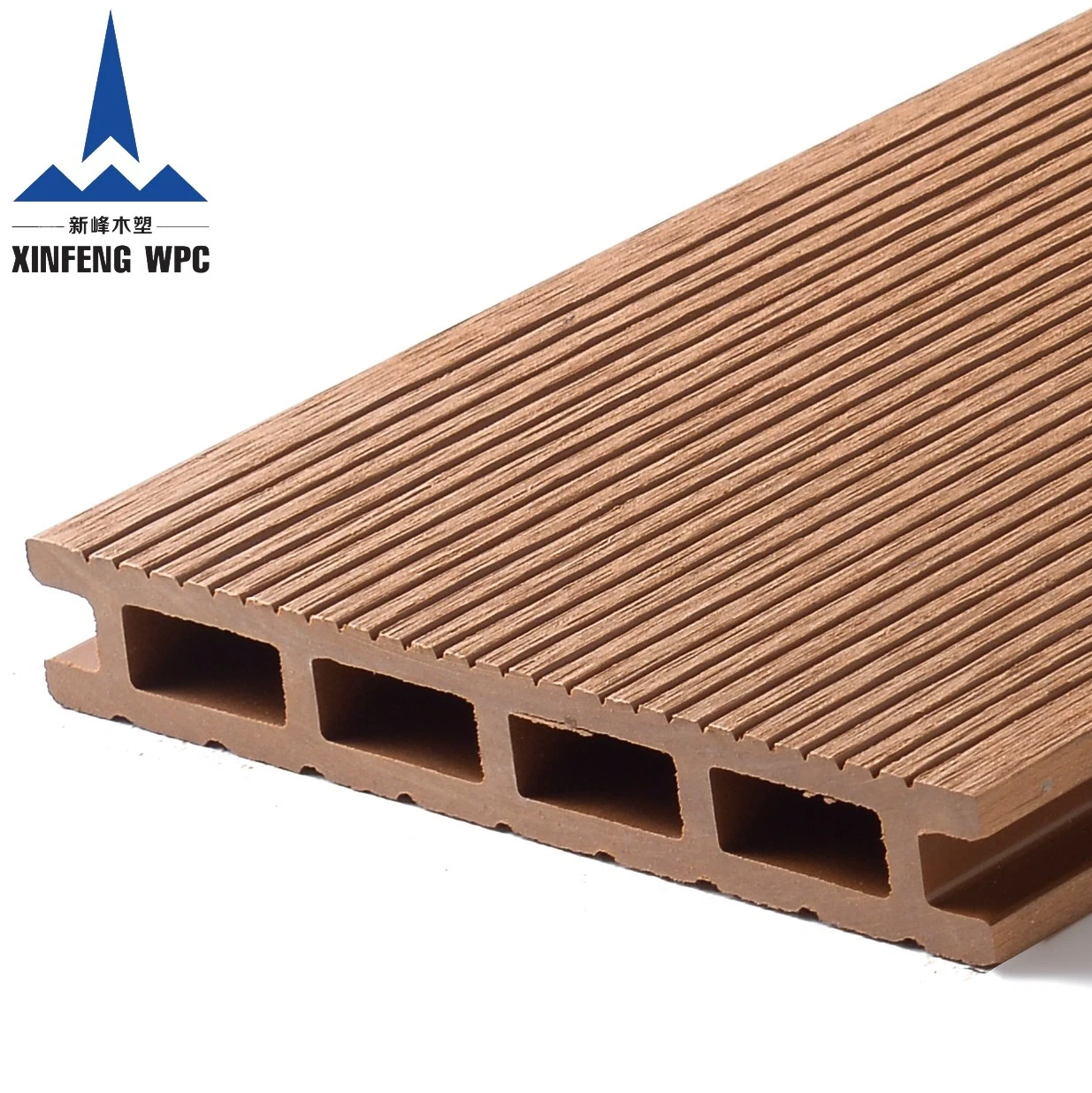Compuesto de plástico madera materiales de construcción para revestimientos de suelos de exterior\
