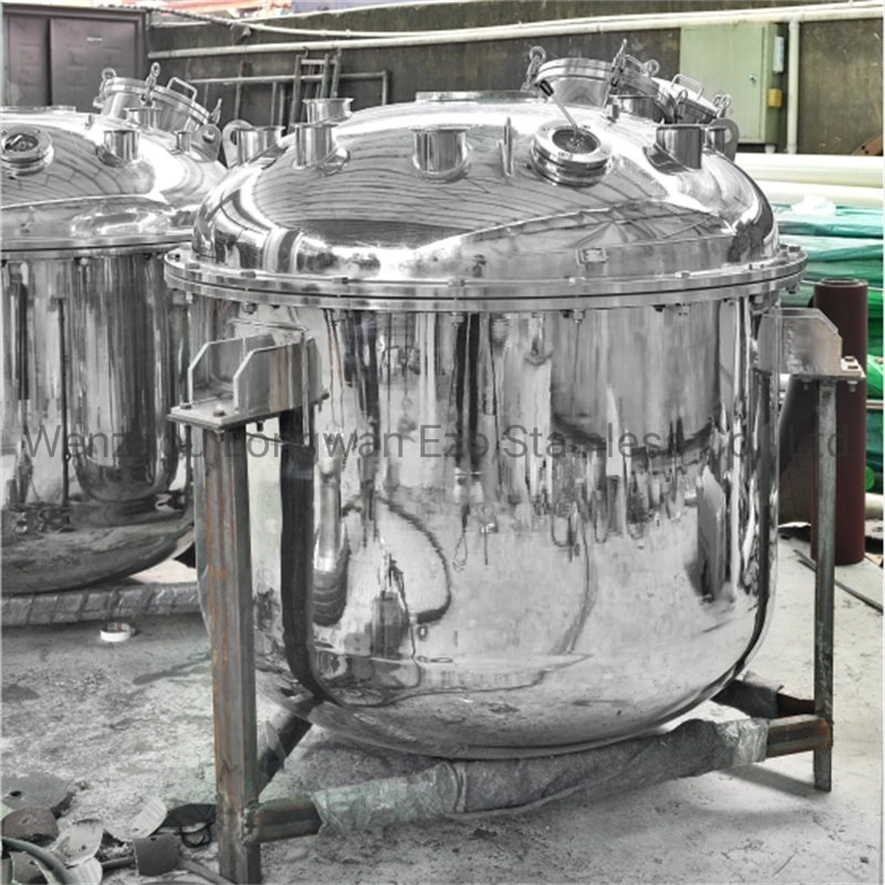 Sanitary Grade Sterile Vacuum Olive Oil Stationary Insulated Stainless Steel Tank