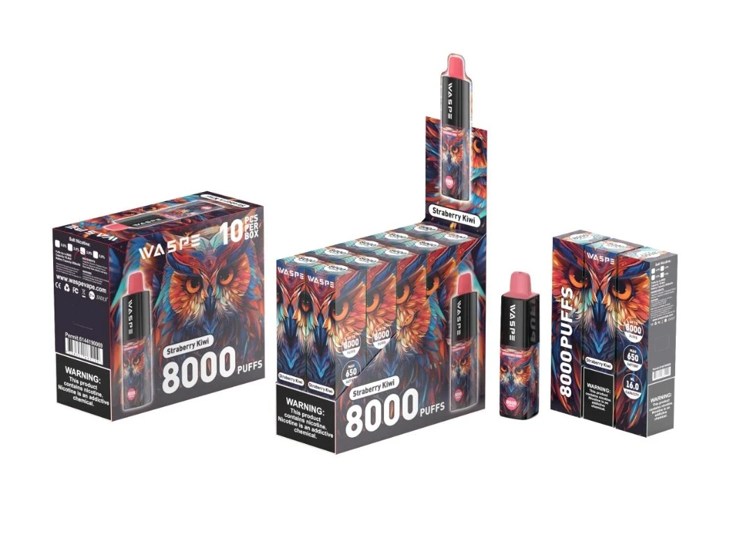 Zbood Waspe 8000 Puff Wholesale/Supplier Bulk E Líquid Bang Vapes 6000 Perdida VAPE aparato de humo desechable electrónico cigarrillo