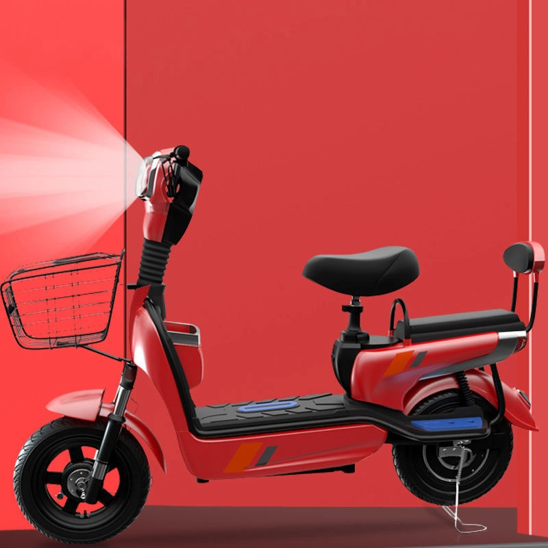 2022 Cheap Electric City Bike 350W 48V 2 Seat E Bike Electric Bicycle with CE