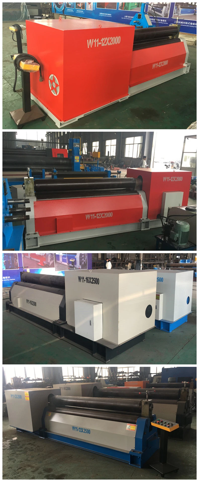 Four Rollers Bending Machine Steel Plate Rolling Machine