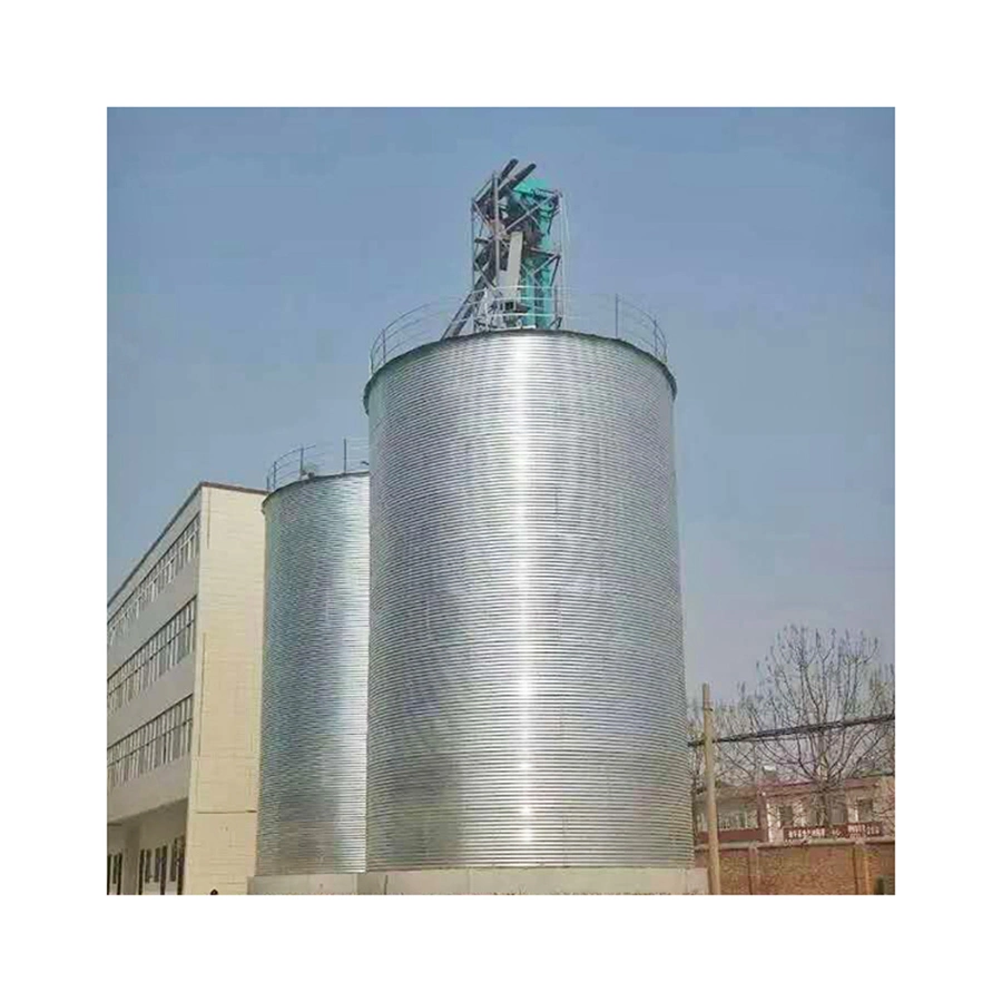 Professional Design Wheat Rice Galvanized Grain Silo of Agriculture Machinery Equipment