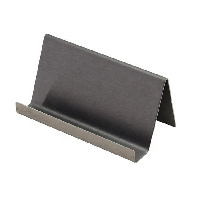 Sheet Metal Fabrication Aluminum Stamping Business Card Holder Business Card Display