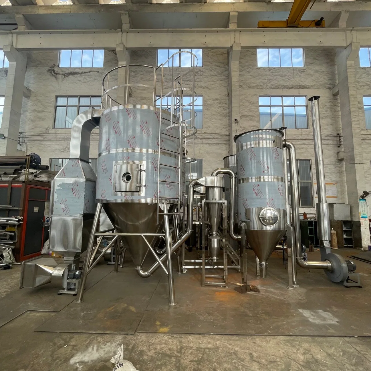 LPG-50 Series High-Speed Centrifugal Spray Dryer Drying Machine for Inorganic Compound, Cartilage Powder