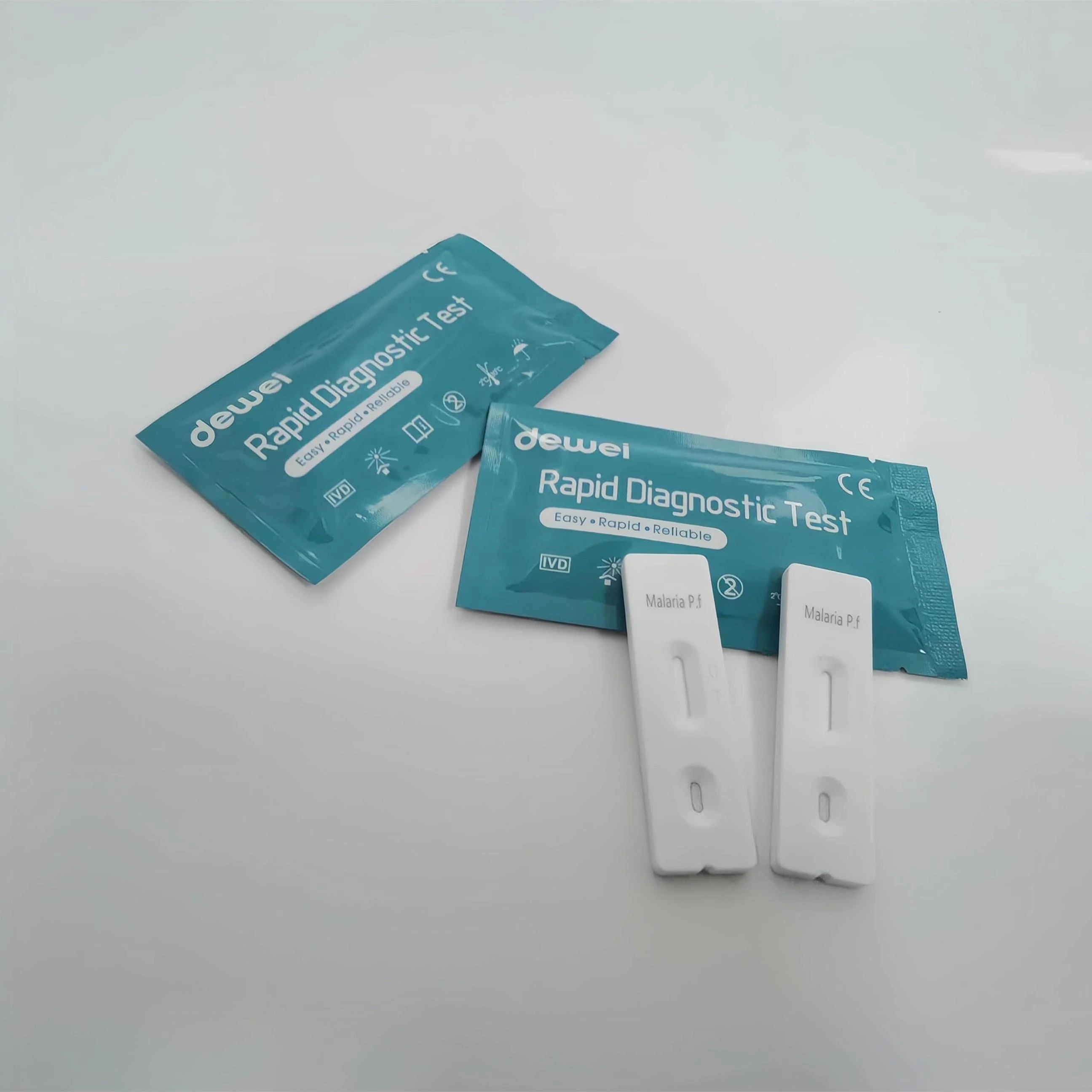 CE One Step Malaria P. F Diagnostic Rapid Test Kit Test