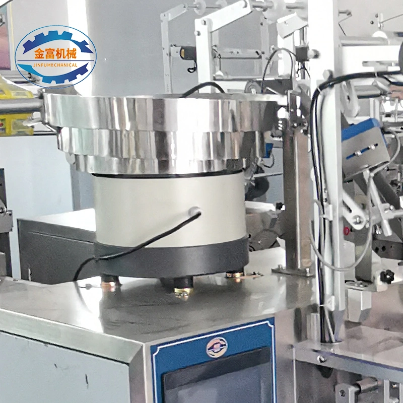 Vertical Packing Machine for Hardware Screw Nail Counting with Two Vibration Bowls