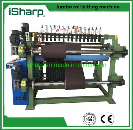 Jumbo Rolls Slitting Machine Slt-R-1650f for Slitting Abrasive Rolls