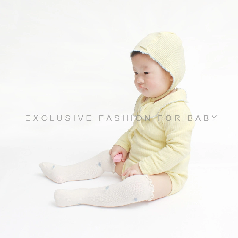 Tag-Free Cute Baby Seamless Organic Cotton Softy Leggings Baby Tights Socks Stockings