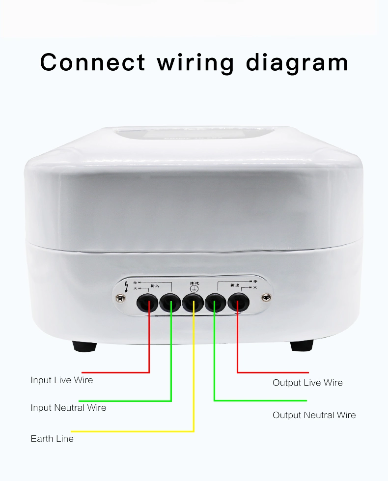 Fridge Guard SVC 5000va AC Auto Automatic Voltage Regulator 270V Stabilizer 6kVA AVR 10kw