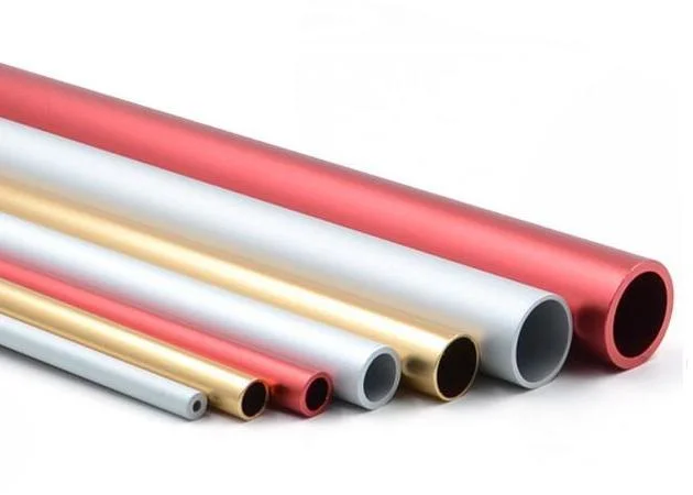 6061 T6 Aluminum Alloy Exrusion Tube Profile with Hard Anodizing