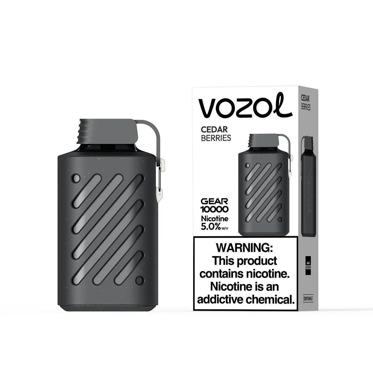Großhandel/Lieferant Einweg Vape Vozol Gear Serie 5000 7000 10000 Puffs Umweltschutz Shell Material E-Zigarette