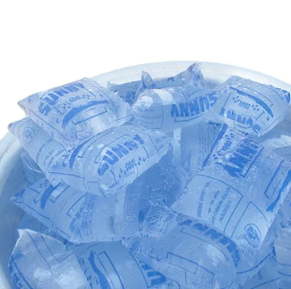 Beispiel für grundlegende Anpassung bedruckte Kunststofffolie Rolle LDPE Wrapper Wasser Beutel Verpackung Rolle Trinkwasser Reines Wasser Beutel