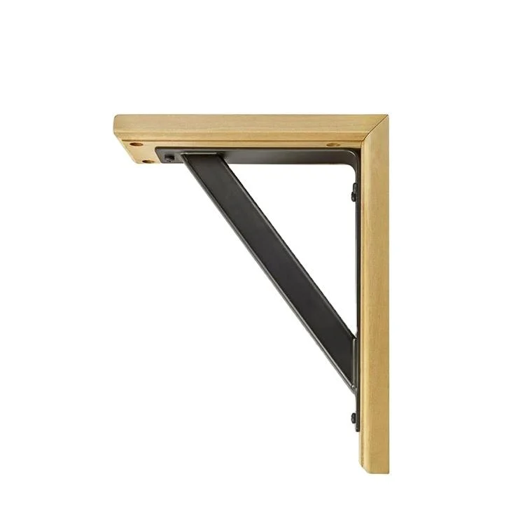 Wholesale/Supplier Custom Countertop Copper Corner Shelf Bracket Stainless Steel Flat Floating Metal Shelf Bracket