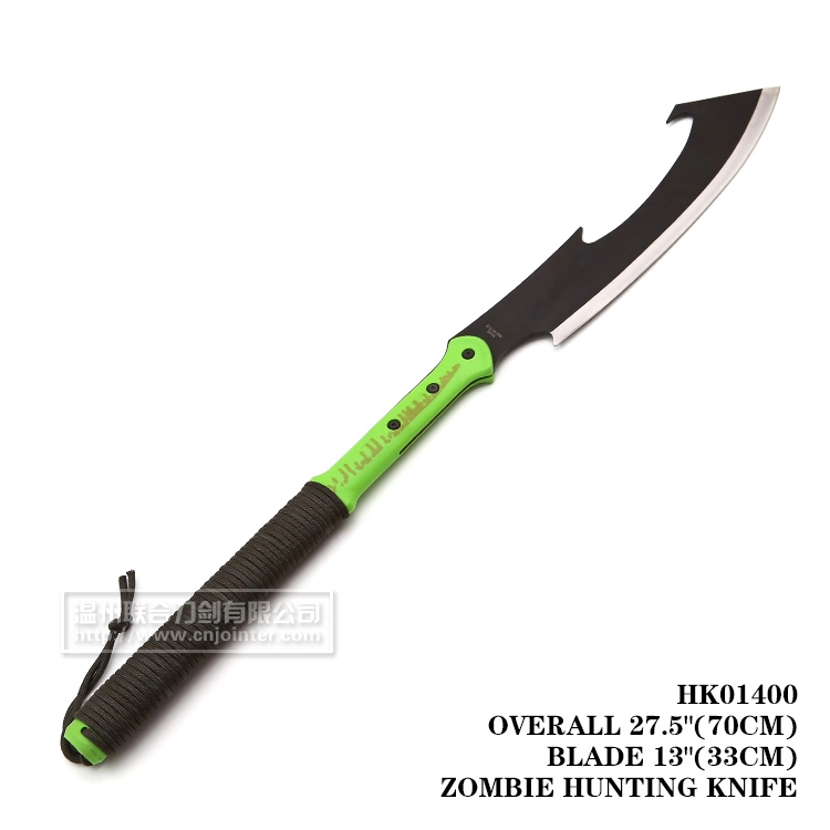 Cuchillo de caza zombie