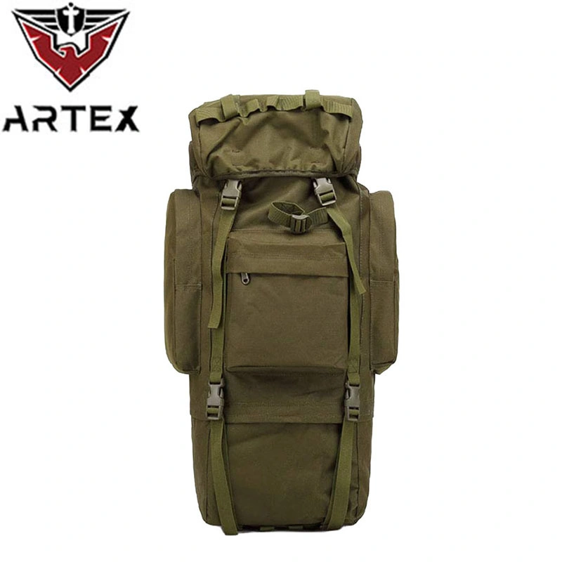 Outdoor Sports Hiking Bag 65L Tactical Backpack Large Capacity Multi-Function Camouflage Backpack Molle Tactical Bag