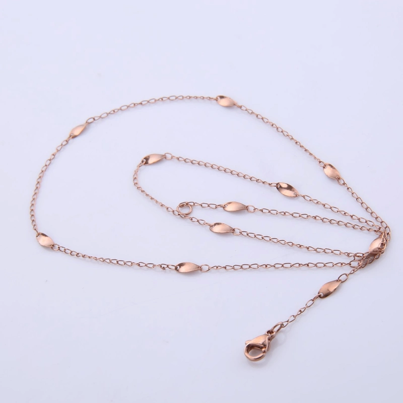 Wholesale Fashion Jewelry Twist Contain Chain Accessories Jewelry for Necklace Design