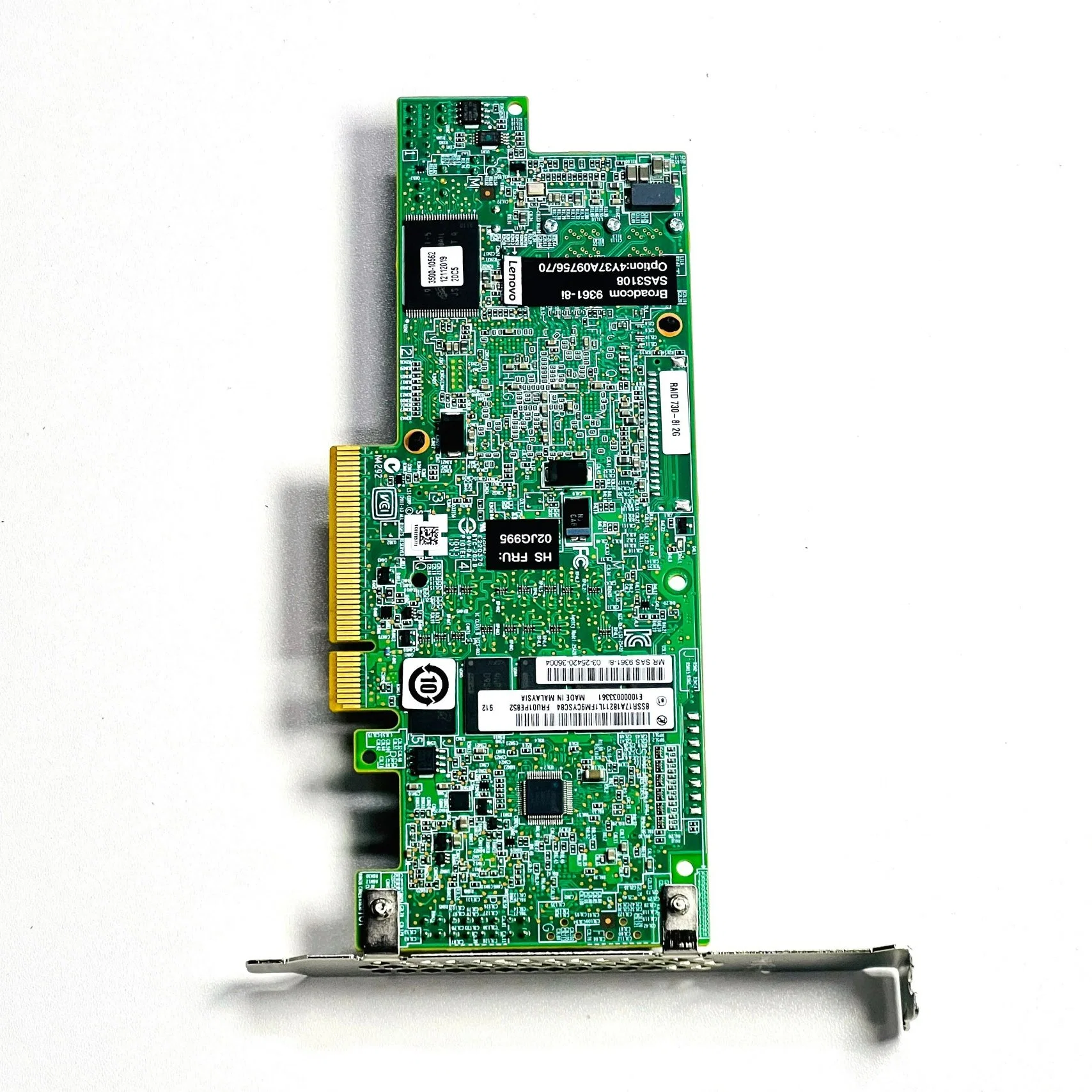 Für ThinkSystem RAID 730-8i 1GB Flash PCIe 12GB Adapterkarte