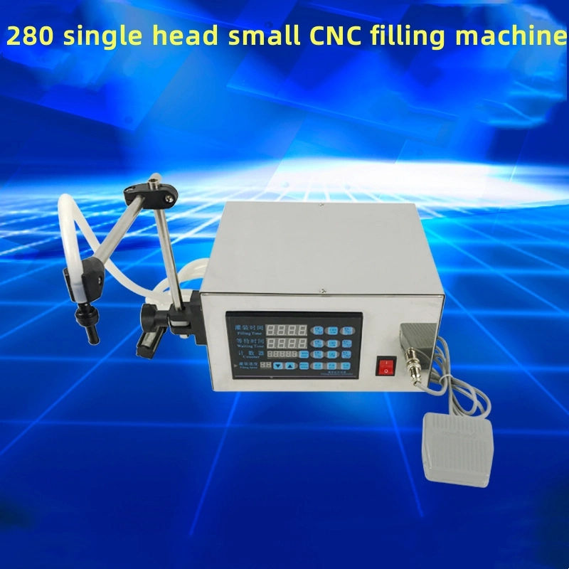 280 CNC Liquid Quantitative Dispenser Filler Beverage Liquor Mineral Water Milk Filling Machine