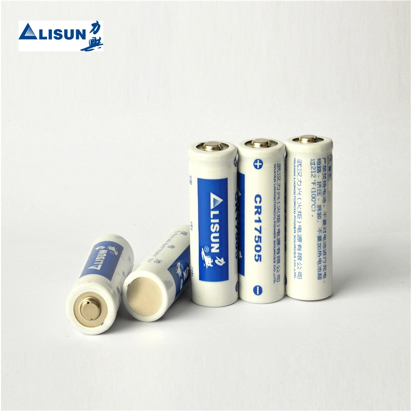 As baterias de lítio CR17505 cilíndrico 2500mAh 3,0V para câmara