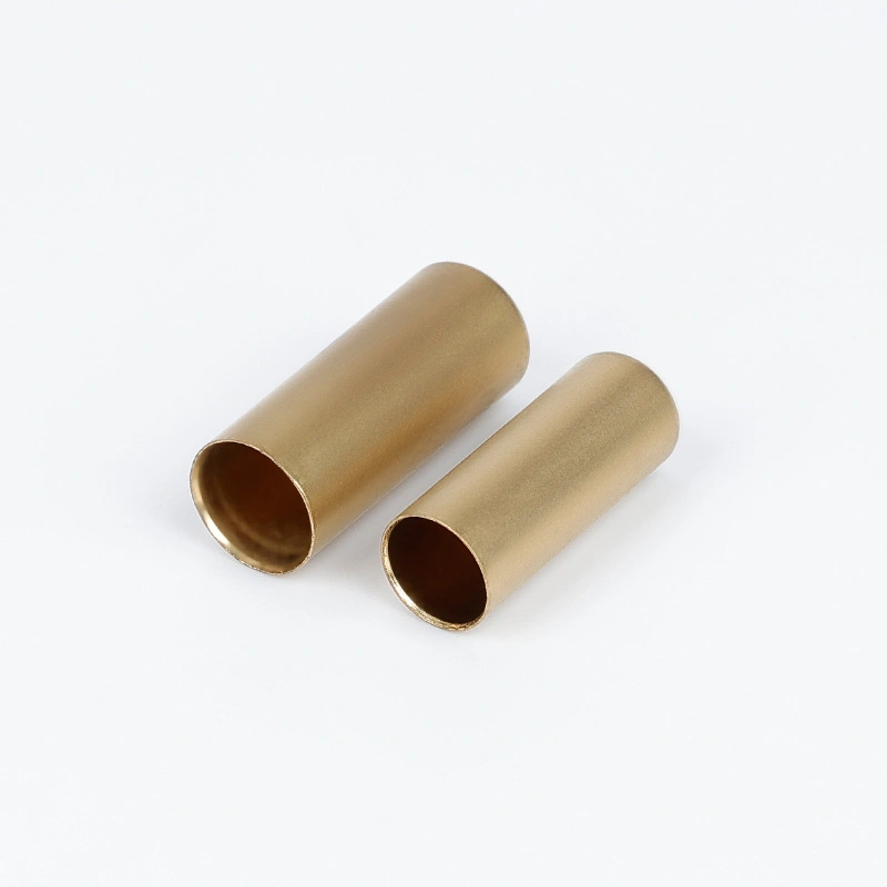 Precision Brass Tube Deep Drawing Customized Expansion and Contraction Process Connector Various Pipe Fittings Fabricated Deep-Drawing Stamping