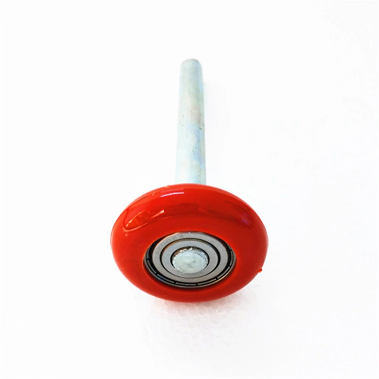 Red 6200zz Bearing 46*120mm Nylon Roller Belong Garage Door/Gate Hardware Accessories/Parts Pulley/Roller for Building Materials Door and Window Hardware