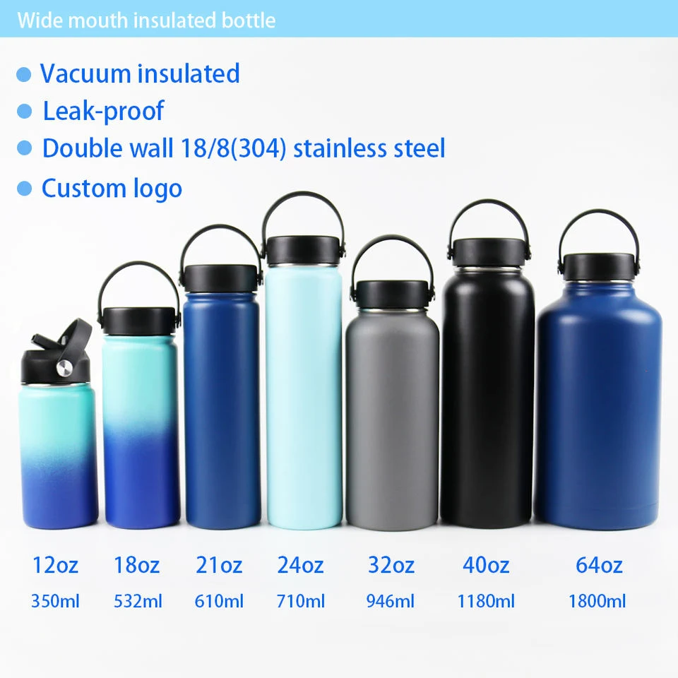 Wholesale/Supplier Top Seller Stainless Steel Space Pot Large Capacity Sports Straw Water Cup Handle Cover Vacuum Travel Pot