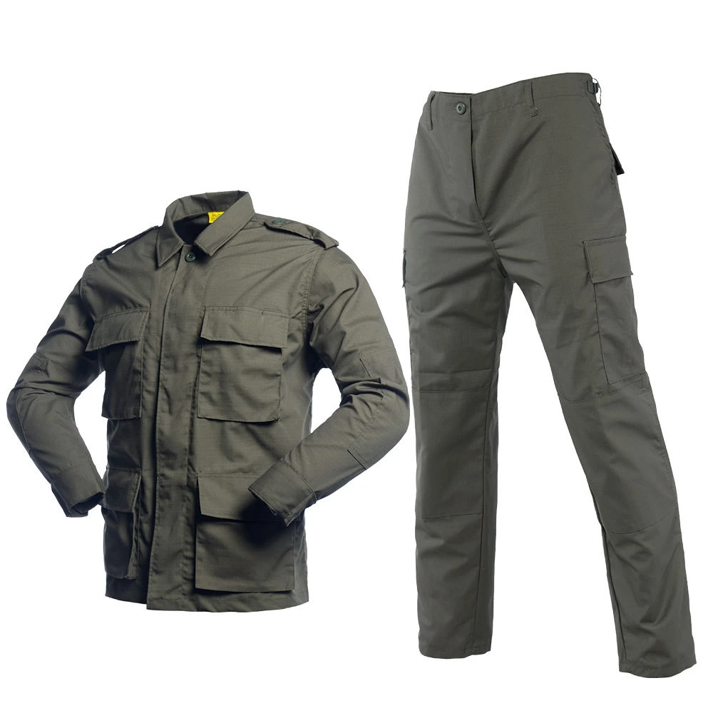 El BDU Long-Sleeve Shirt&amp; pantalones uniformes militares