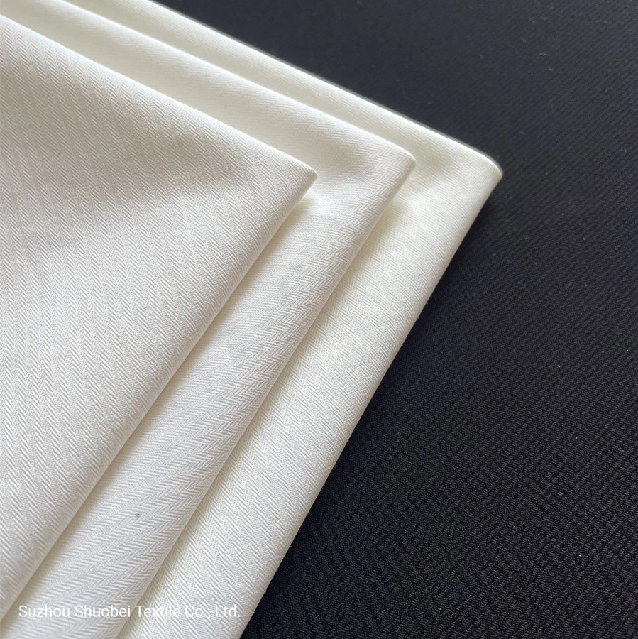 Matte Nylon Cotton Interwoven Turned 3/1 Twill Fabric for Pants and Casual Cloth