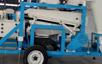 Mobile Combined Grain Cleaner and Grader for Wheat Cleaning