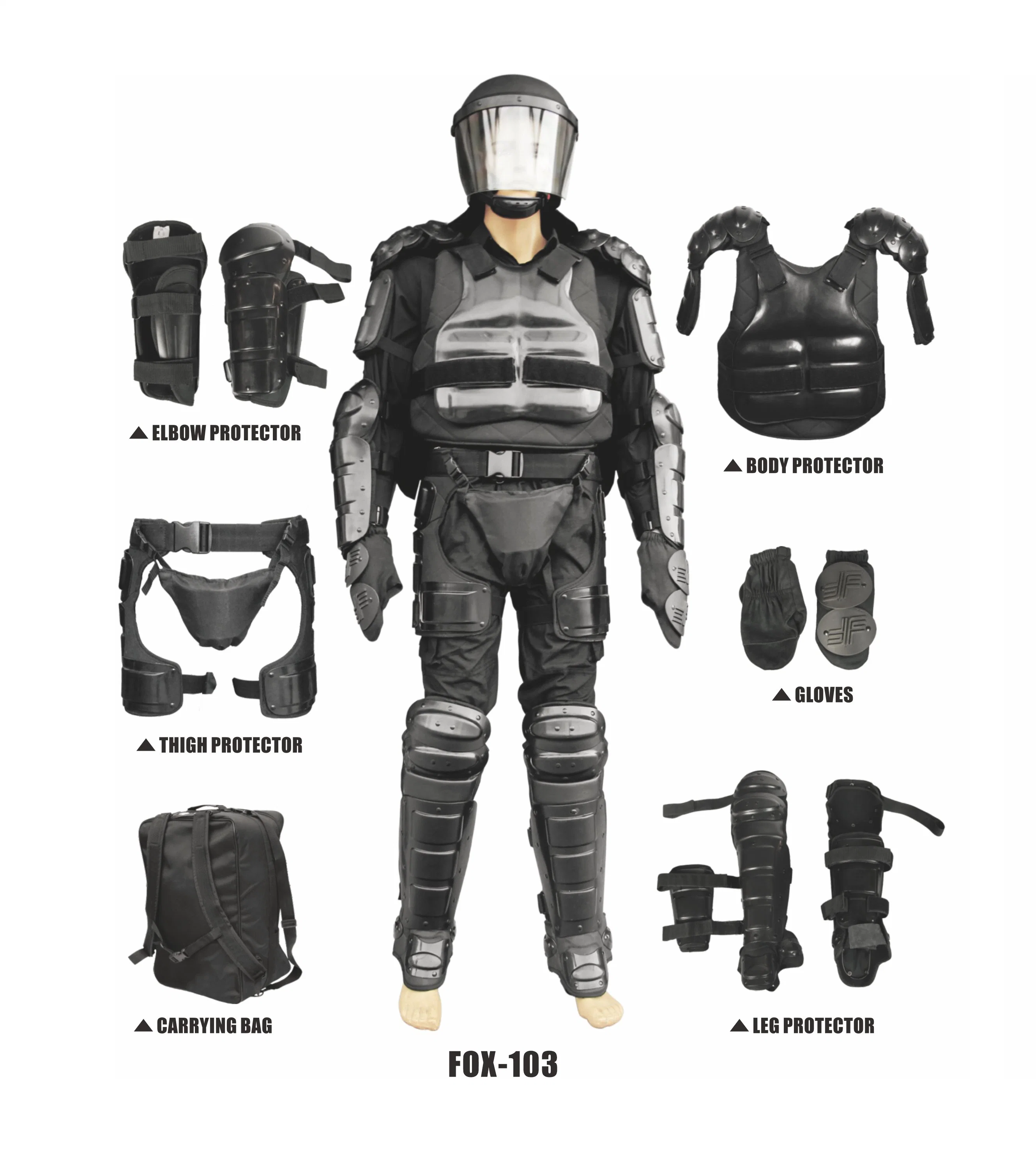 Police Law Enforcement Stab Proof Anti Riot Gear