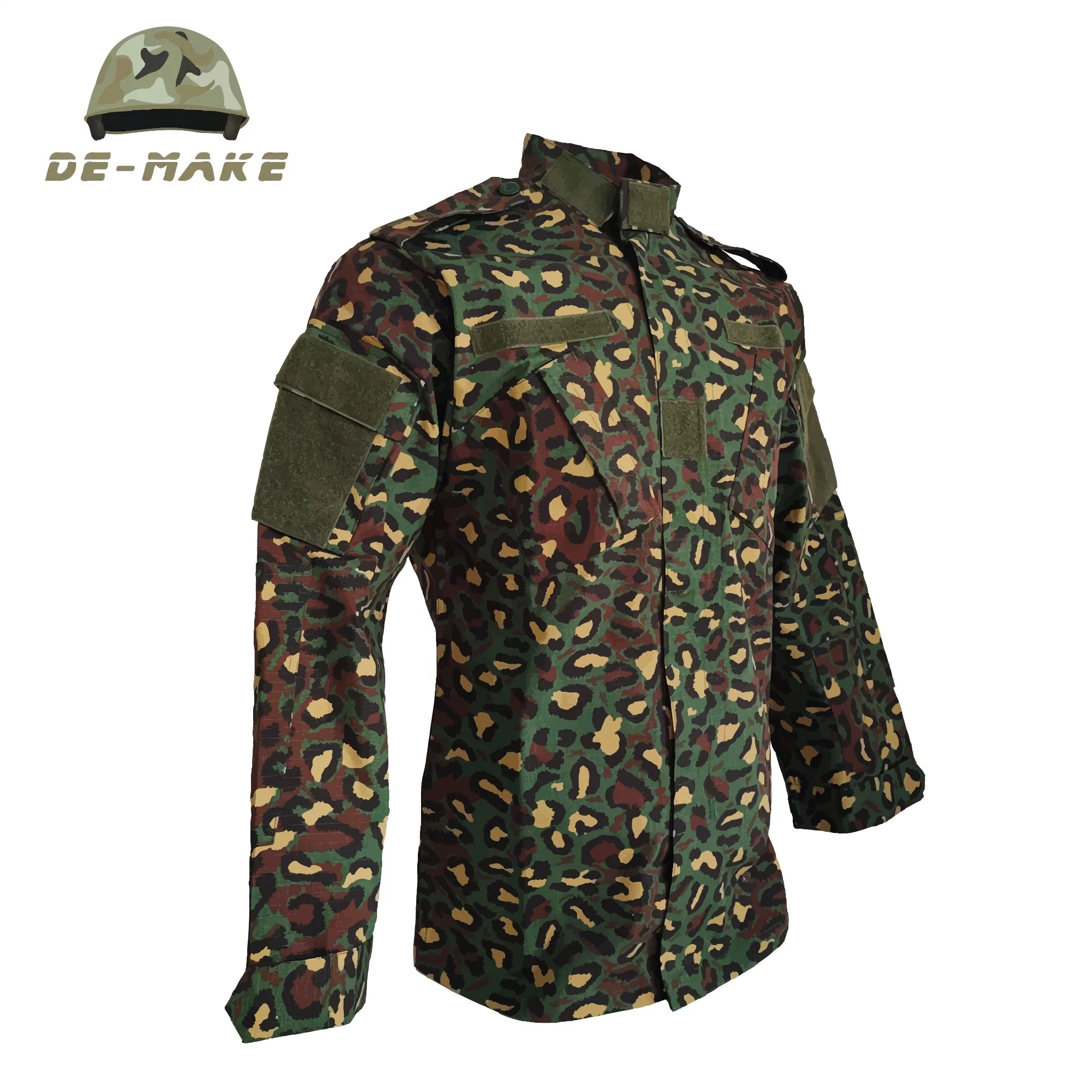 New Acu Military Uniform Men&prime; S Multi-Material Customized Camouflage West African Uniform