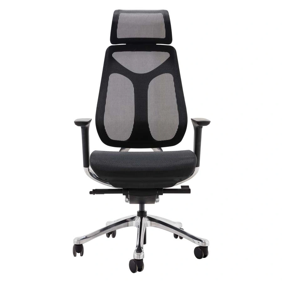 Executive Boss Suitable Mesh Chair with Headrest Computer Gaming Office Swivel Chair