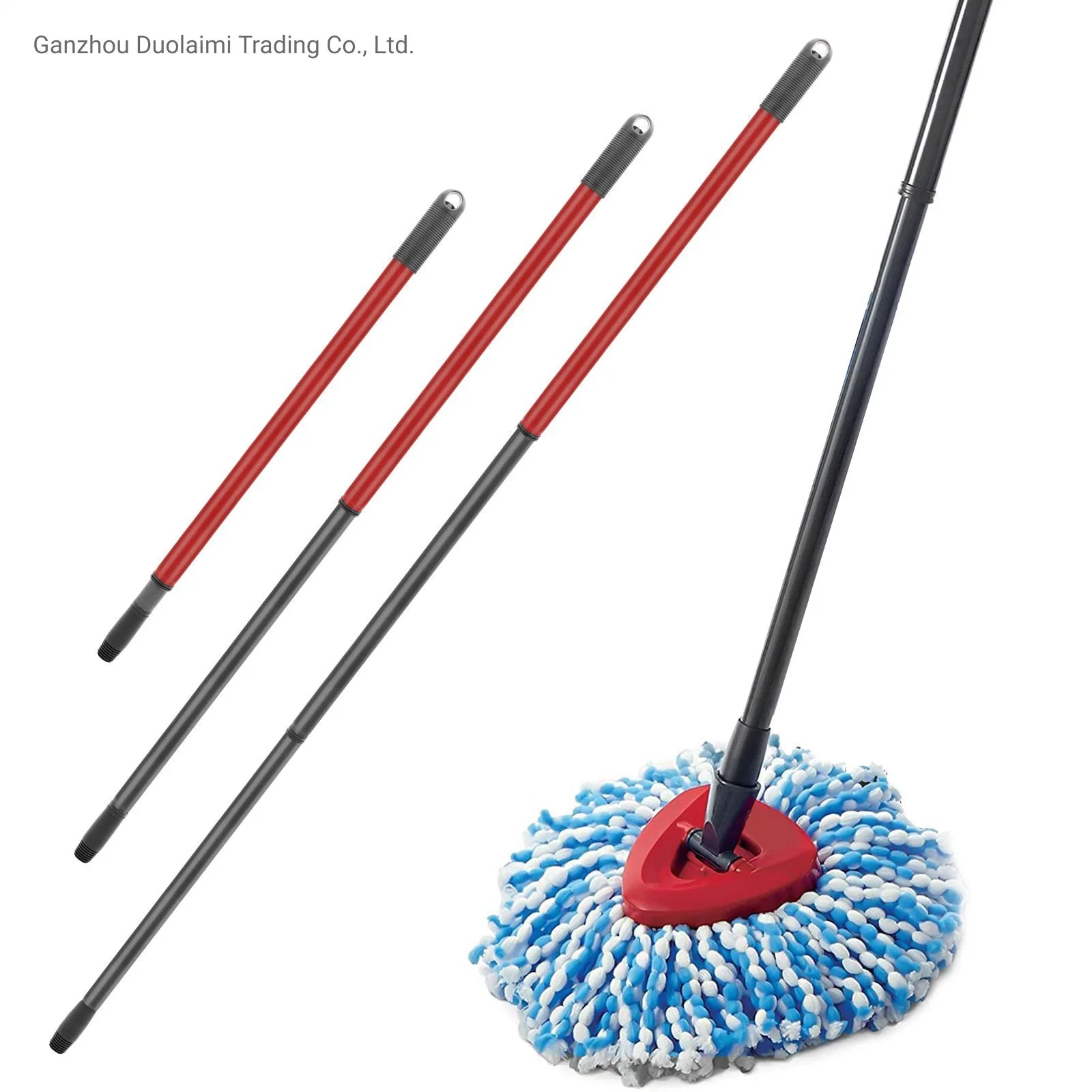 3-Section Telescopic Mop Pole for O-Cedar Easywring Rinseclean Spin Mop