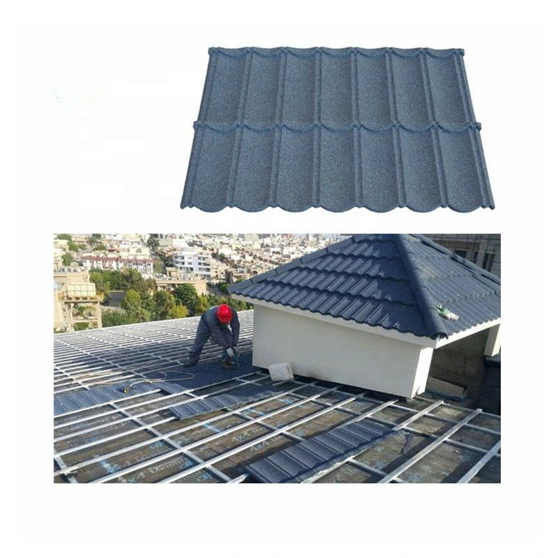 Factory Direct Sale Zinc Metal Roof Tile Mexico Roof Tile Sango Build Roof Tiles
