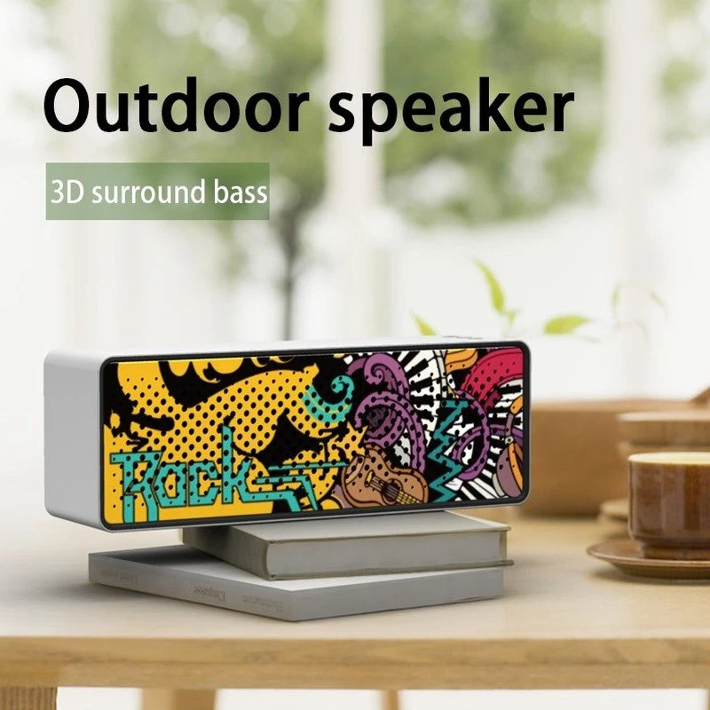 Mini Portable Fashion Audio TF Card Sound Box Wireless Bluetooth Speaker