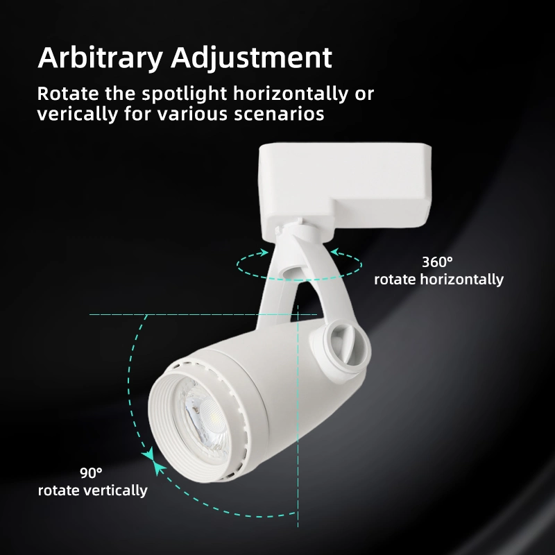 Aluminium LED MR16 GU10 GU5,3 Glühlampe wechselbare Scheinwerfer Fixture Spur Lichtgehäuse