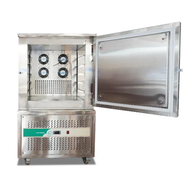 5/10/15/20 Trays Blast Freezer Equipment with Imported Danfoss Expansion Valve