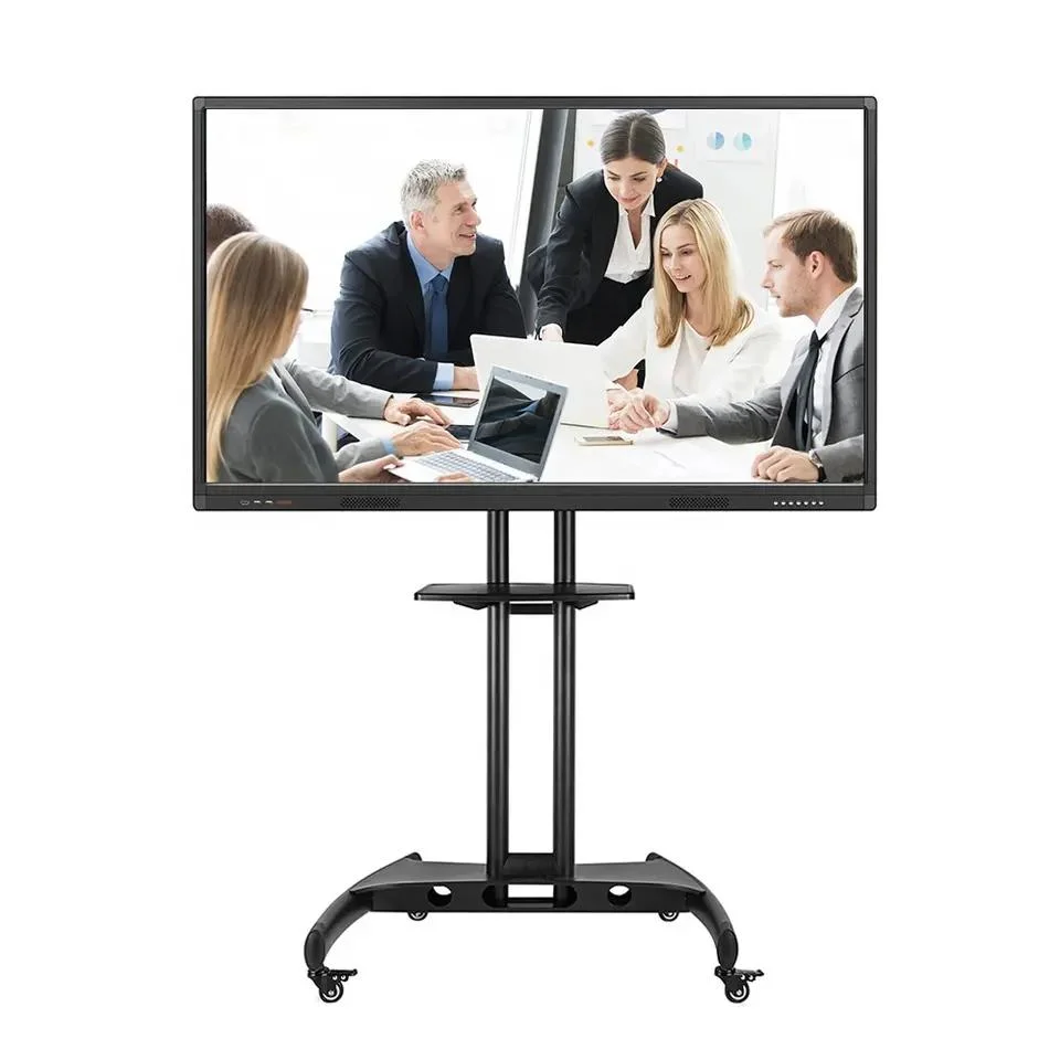 Indoor Conference Room 135 Inches Moving Portable All-in-One LED Video Wall Display