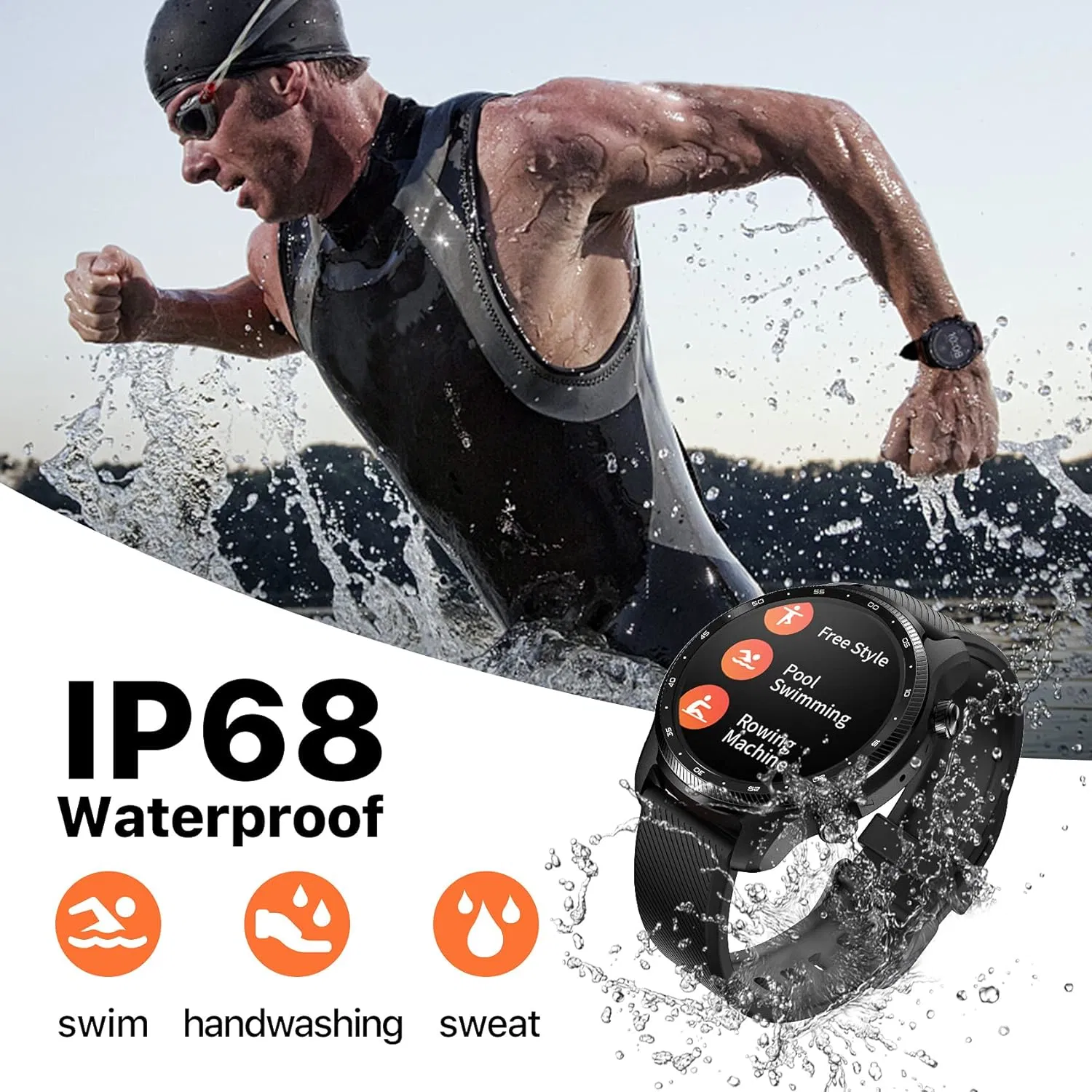 Ticwatch PRO 3 Ultra GPS Smartwatch with NFC Mic Speaker