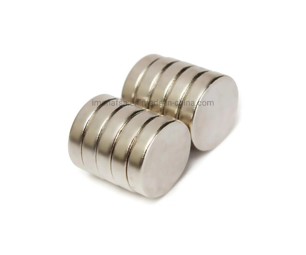 Strong Sintered N52 Permanent Rare Earth Disc Neodymium Magnets