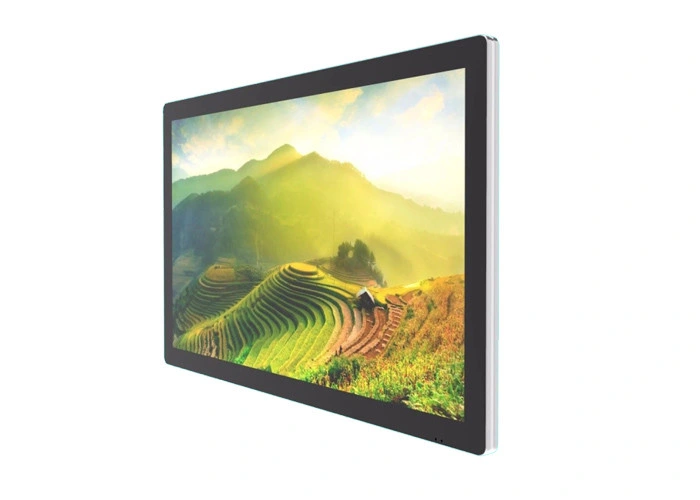 Slim Indoor Wall Mount LCD Digital Signage Flat Screen TV for Advertising