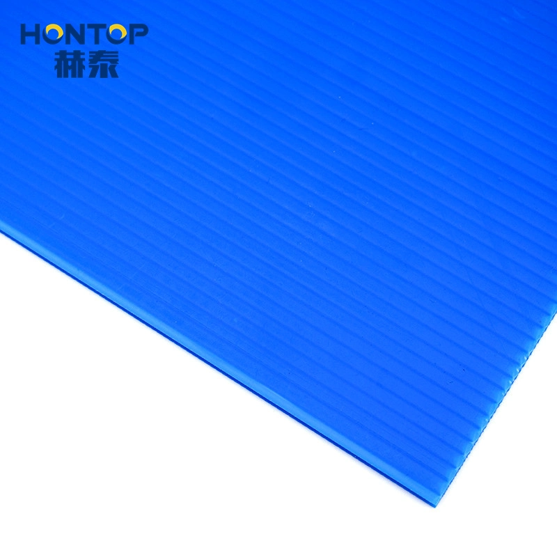 3mm 4mm Various Colors UV Protection Package Boxes Twin Wall Hollow PP Sheet Board