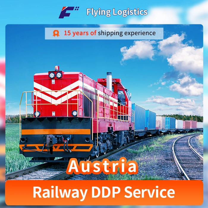 Cheapest Price From China to Austria DDP Railway Freight Door to Door Services