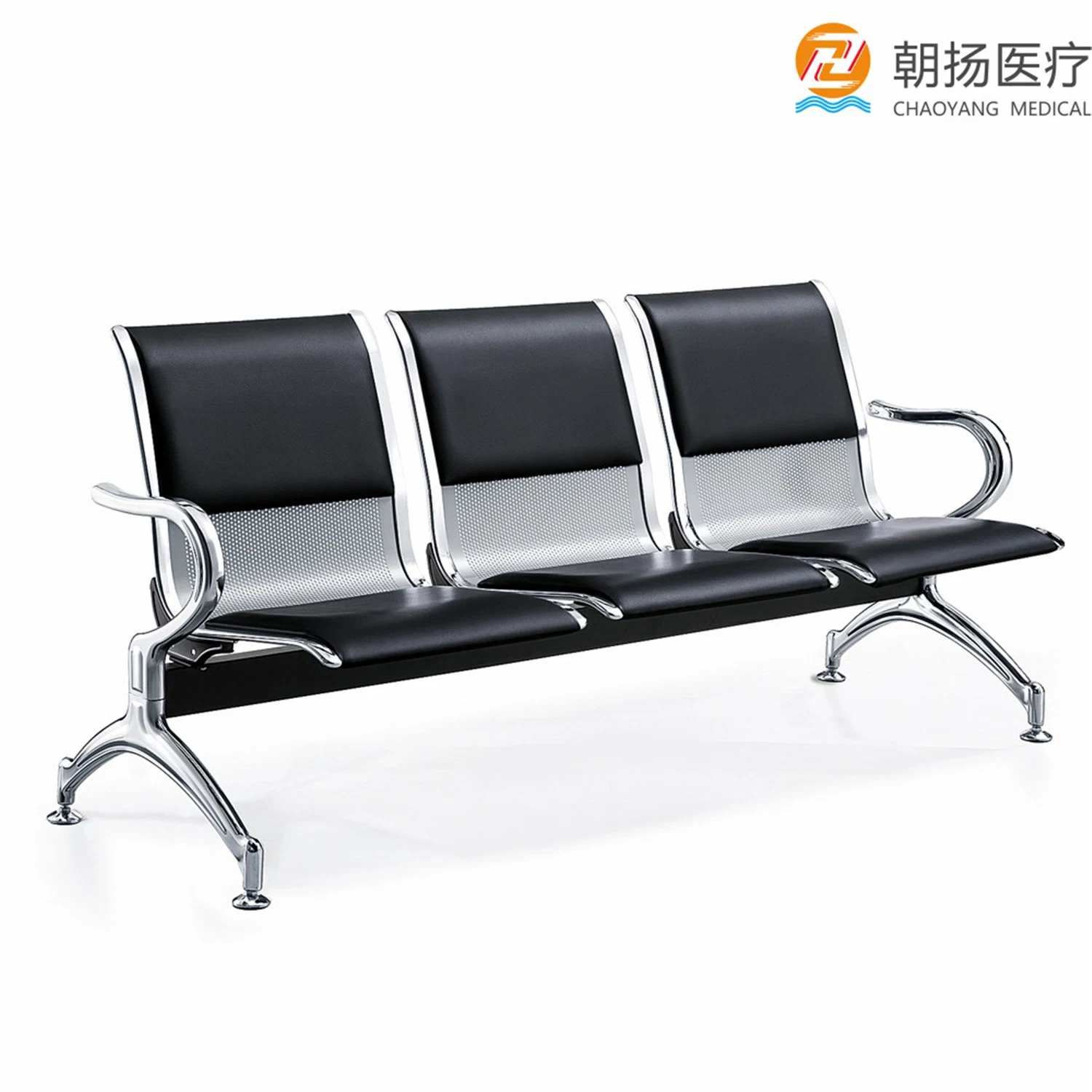 3 Seater Furniture Hospital Waiting Chair Station Chairs Aluminium Room Chairs