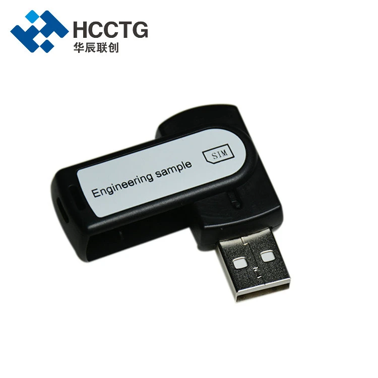 Lector de tarjetas inteligentes USB 2,0 CCID ISO 7816 Contact Para PC (DCR35)