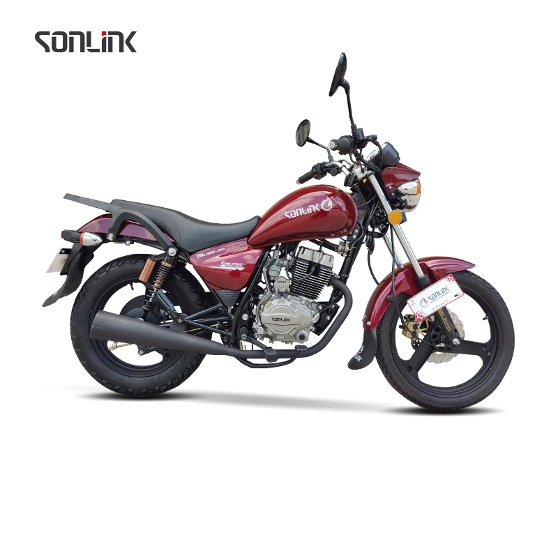 Sonlink Nouveau Design Super Puissance Haute Qualité 125cc CB Moteur Moto 4 Temps Bon Marché