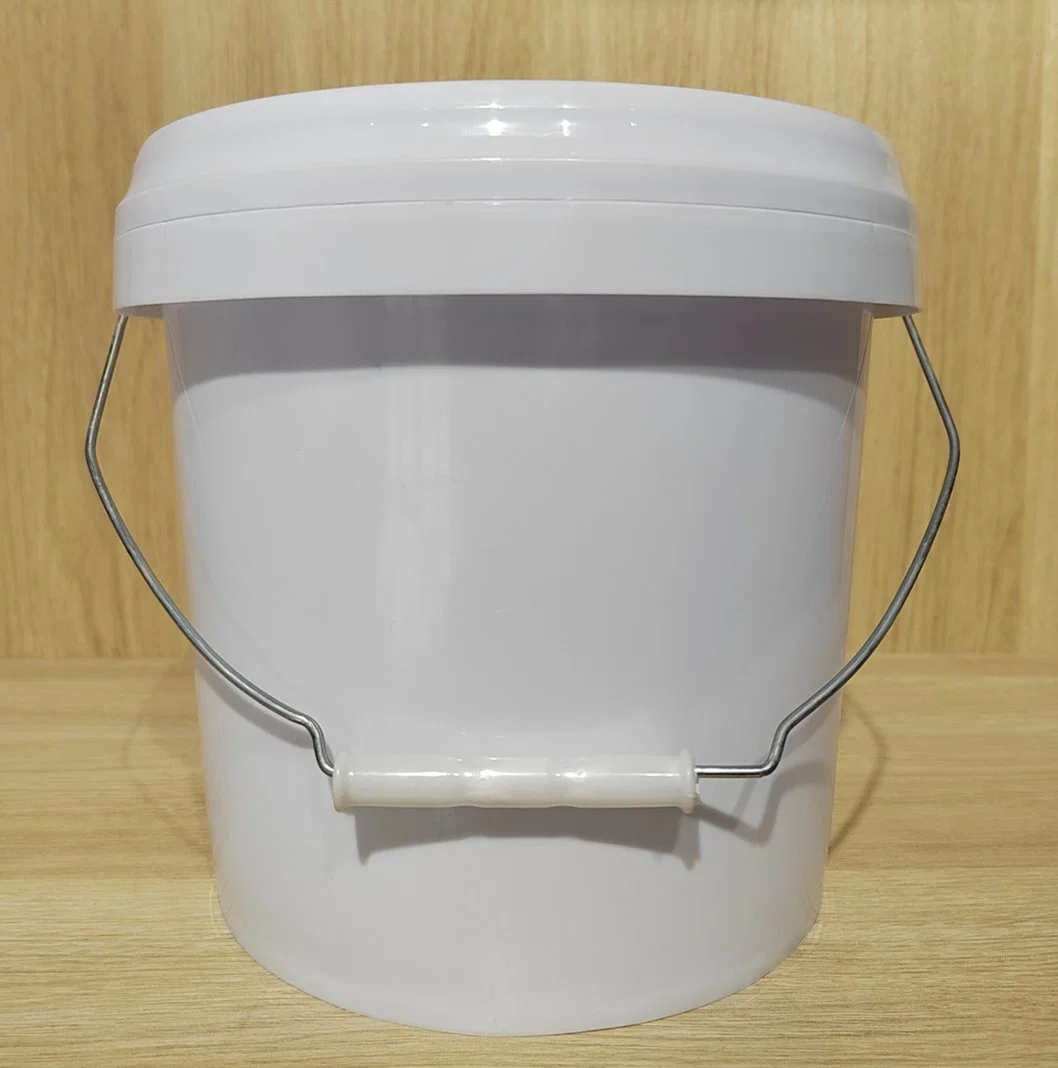 4L Food Grade Plastic Bucket with Lid Packaging Plastic Barrel